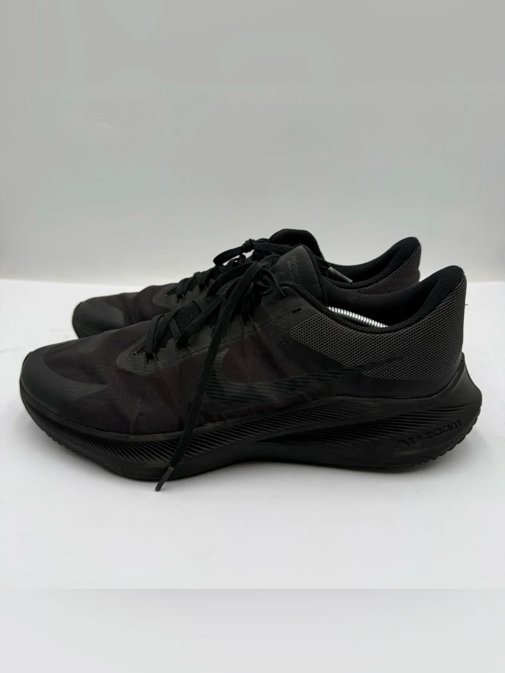 B45 Nike Zoom Winflo Shoes Mens Sz 14 Black Stained Running Sneakers CW3419-002